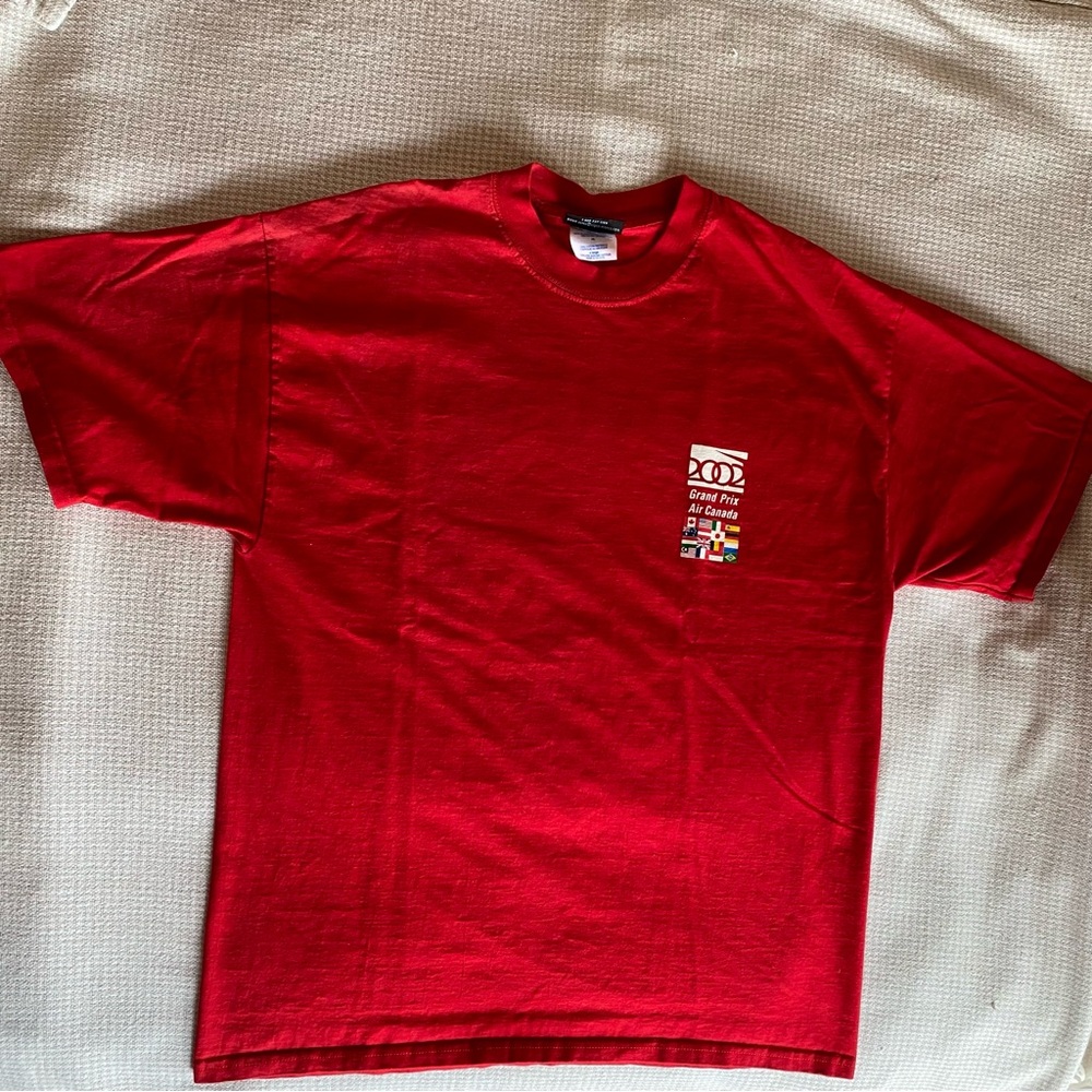 Formula 1 Air Canada 2002 Montreal Grand Prix Tee. Vintage. Like New.